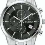 BULOVA Analógico Modelo 96B412 Sutton Chronograph Mens Watch 41mm 3ATM. Marca