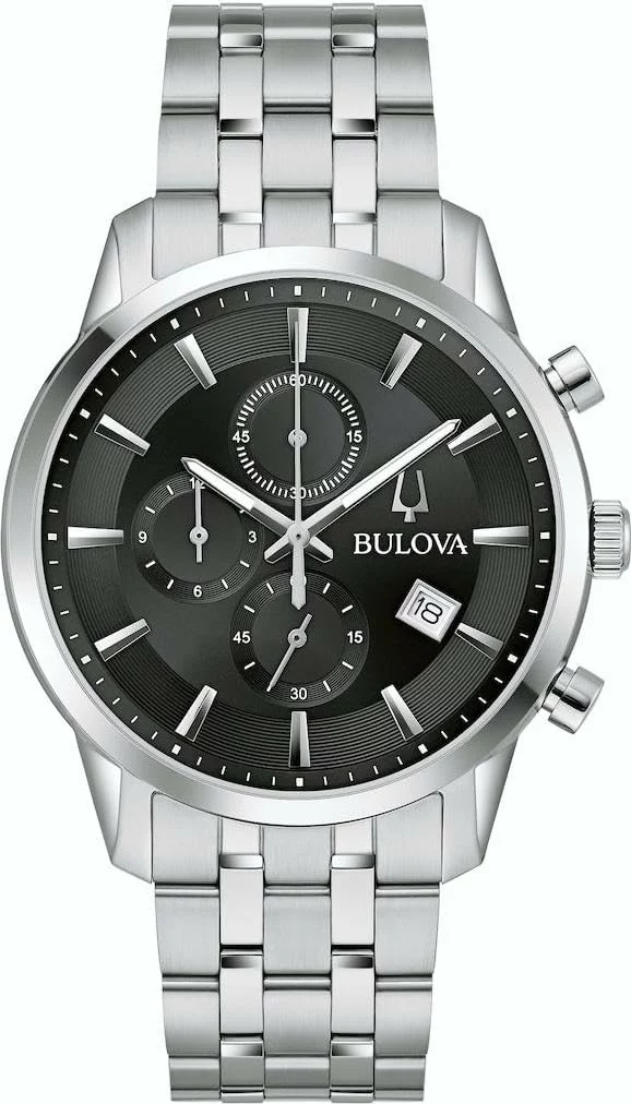 BULOVA Analógico Modelo 96B412 Sutton Chronograph Mens Watch 41mm 3ATM. Marca