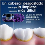 Cabezales de recambio Oral-B iO Radiant White negros, pack de 8