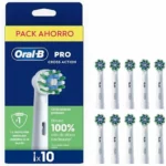 Cabezales Oral-B CrossAction originales, pack de 10