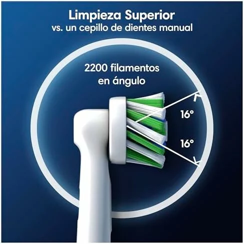 Cabezales Oral-B CrossAction originales, pack de 10