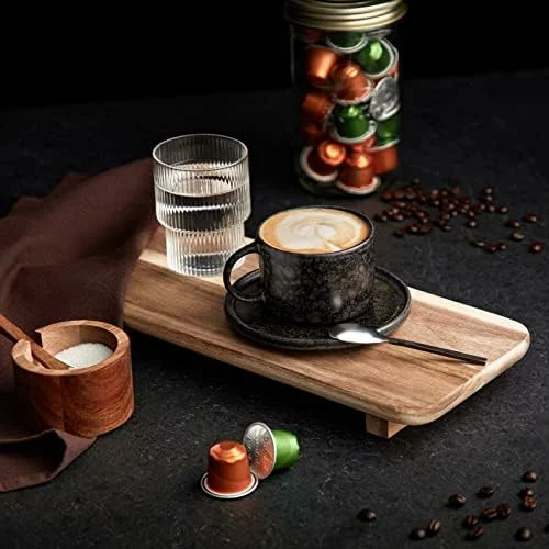 Café brasileño By Amazon compatible con Nespresso, 100 cápsulas