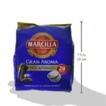 Cafetera Café Marcilla Gran Aroma Descafeinado, pack de 5 x 28 cápsulas