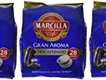 Cafetera Café Marcilla Gran Aroma Descafeinado, pack de 5 x 28 cápsulas