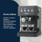 Cafetera espresso manual De'Longhi Classic con espumador