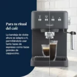 Cafetera espresso manual De'Longhi Classic con espumador