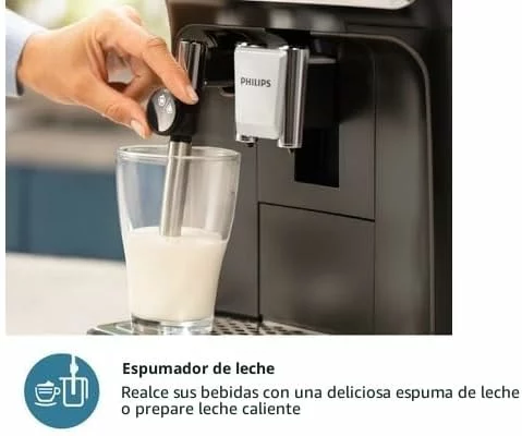 Cafetera espresso Philips EP3321/40 negra automática