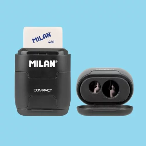 Cafetera MILAN Blíster afilaborra Compact Shadow con 2 gomas de recambio