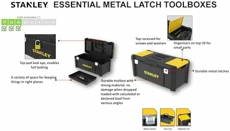 Caja de herramientas Stanley Essential STST1-75515