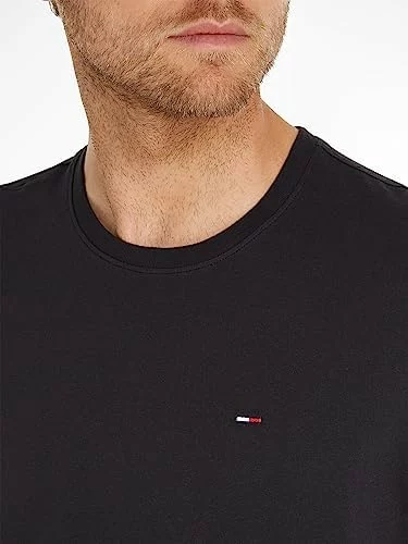 Camiseta Tommy Jeans TJM Original Slim Fit negra talla L