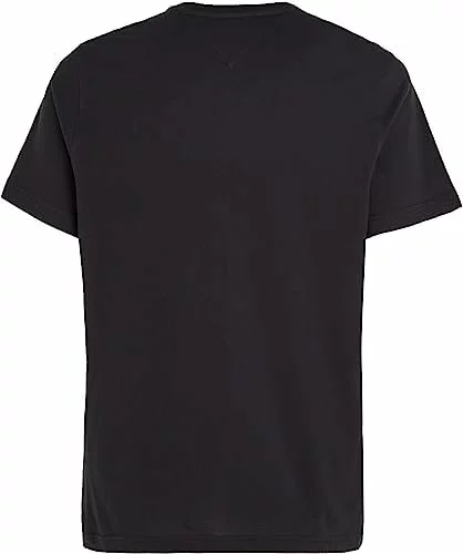 Camiseta Tommy Jeans TJM Original Slim Fit negra talla L