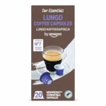 Cápsulas de café Lungo by Amazon compatibles con Nespresso, 20 unidades