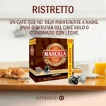 Cápsulas de café Marcilla Ristretto, pack ahorro por 2