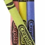Crayones de cera Crayola, paquete de 64 colores