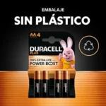 DURACELL Plus AA Pilas Alcalinas (Paquete de 12) 1.5V, LR06
