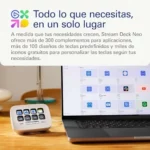 Elgato Stream Deck Neo, controlador compacto con 8 teclas