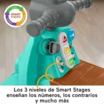 Fisher-Price Moto Scooter Ríe y Aprende multilingüe para bebés