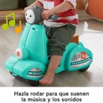 Fisher-Price Moto Scooter Ríe y Aprende multilingüe para bebés