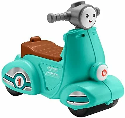 Fisher-Price Moto Scooter Ríe y Aprende multilingüe para bebés