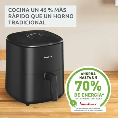 Freidora de aire Moulinex Easy Fry Max 5L con pinzas