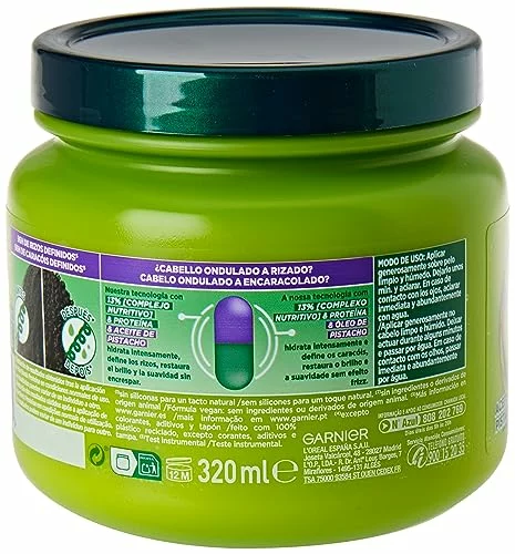 GARNIER Fructis Mascarilla Hidrarizos, 320ml por 3,58 euros