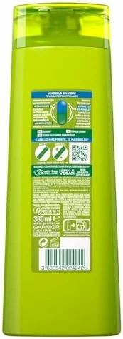 Garnier Fructis Shampoo Force and Gloss Shampoo, 2-in-1 380ml por 4,10 euros