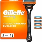 Gillette Fusion5 maquinilla de afeitar para hombre con 5 recambios