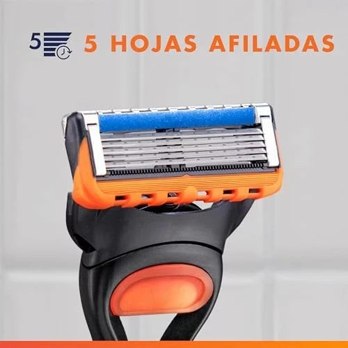 Gillette Fusion5 maquinilla de afeitar para hombre con 5 recambios