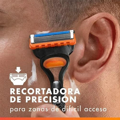 Gillette Fusion5 maquinilla de afeitar para hombre con 5 recambios