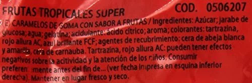 Haribo Frutas Tropicales Super 1750 g