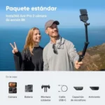 Insta360 Ace Pro 2 negra cámara de acción 8K con lentes Leica