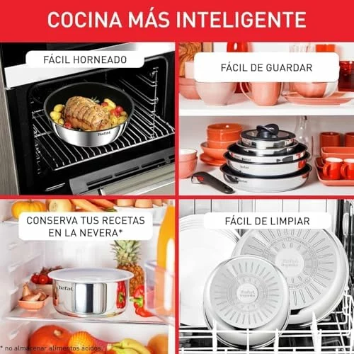 Juego de sartenes Tefal Ingenio Emotion de 5 piezas