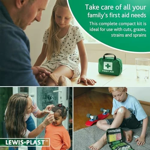 Kit de primeros auxilios LEWIS-PLAST de 90 piezas
