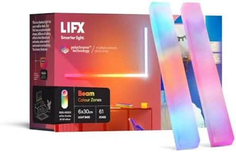 Kit LIFX Beam multicolor con 6 barras y esquina