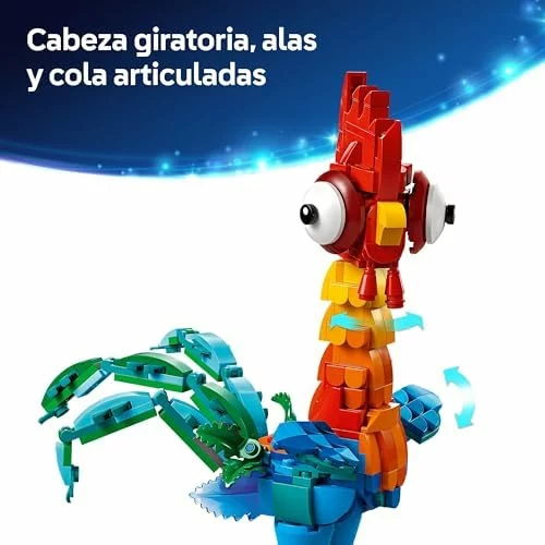LEGO Disney Vaiana 2 Heihei con soporte decorativo