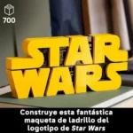 LEGO Star Wars Logotipo 3D para construir