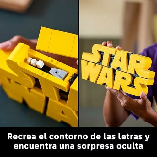 LEGO Star Wars Logotipo 3D para construir