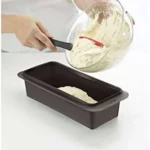 Lékué molde de silicona para pan de molde casero, 25 cm