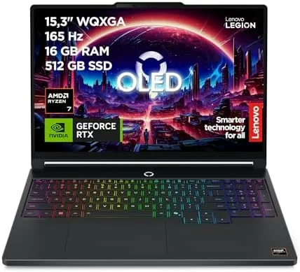 Lenovo Legion 5 Gen 11 portátil gaming OLED de 15,3 pulgadas 165HZ 16GB