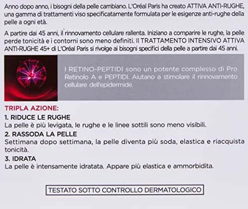 L’Oréal Paris crema de día antiarrugas Expert 45+ 50 ml