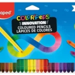 Maped Peps Infinity, lápices de colores triangulares, set de 24