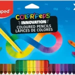 Maped Peps Infinity, lápices de colores triangulares, set de 24