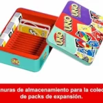 Mattel Games UNO con 2 expansiones y caja metálica