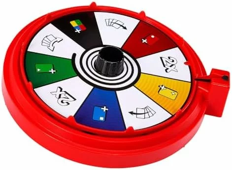 Mattel Games UNO Spin juego de cartas con ruleta