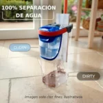 Mopa plana Vileda H2Pro con doble depósito y microfibra