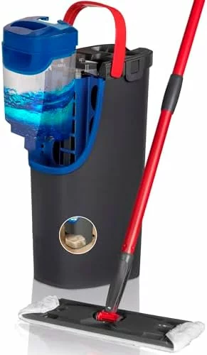 Mopa plana Vileda H2Pro con doble depósito y microfibra
