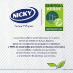 Nicky Milusos, pack de 6 rollos de papel de cocina de 2 capas