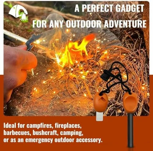Kit de iniciación de fuego UPINWENUP para supervivencia y camping