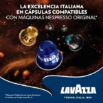 Pack 100 Cápsulas Lavazza Crema e Gusto Classico compatibles con Nespresso Original