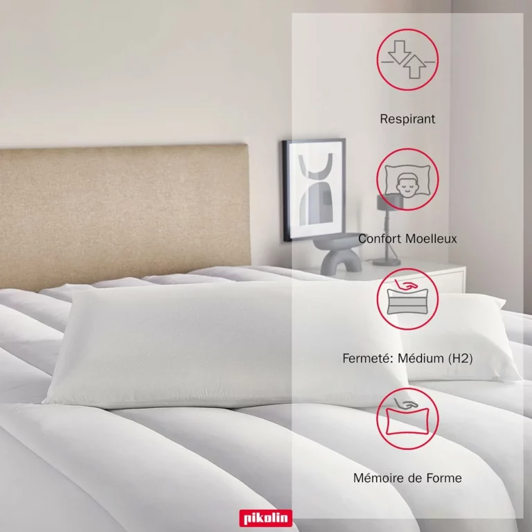 Pack de 2 almohadas viscoelásticas PIKOLIN HOTEL de 60 cm